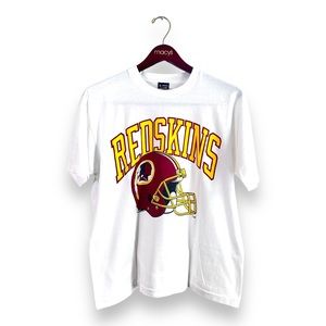 Vintage 90’s Redskins big helmet logo graphic t-shirt